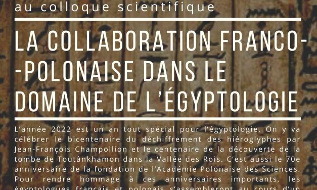 7-8.06.22: Polish-French co-operation in the domain of egyptology