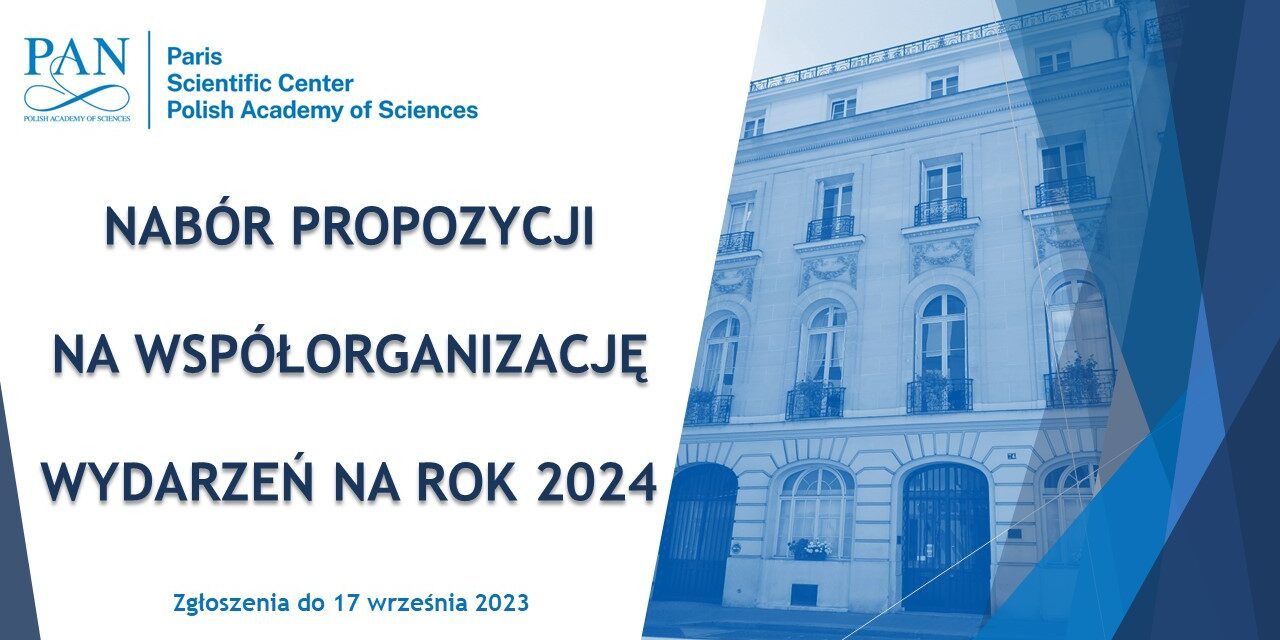 Nabór propozycji na współorganizację wydarzeń na rok 2024