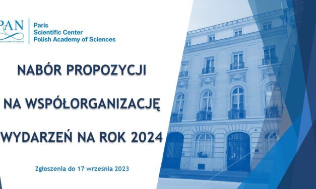 Nabór propozycji na współorganizację wydarzeń na rok 2024