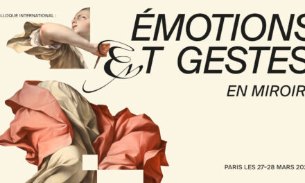 Rapport de&nbsp;colloque « Emotions et&nbsp;gestes en&nbsp;miroir »