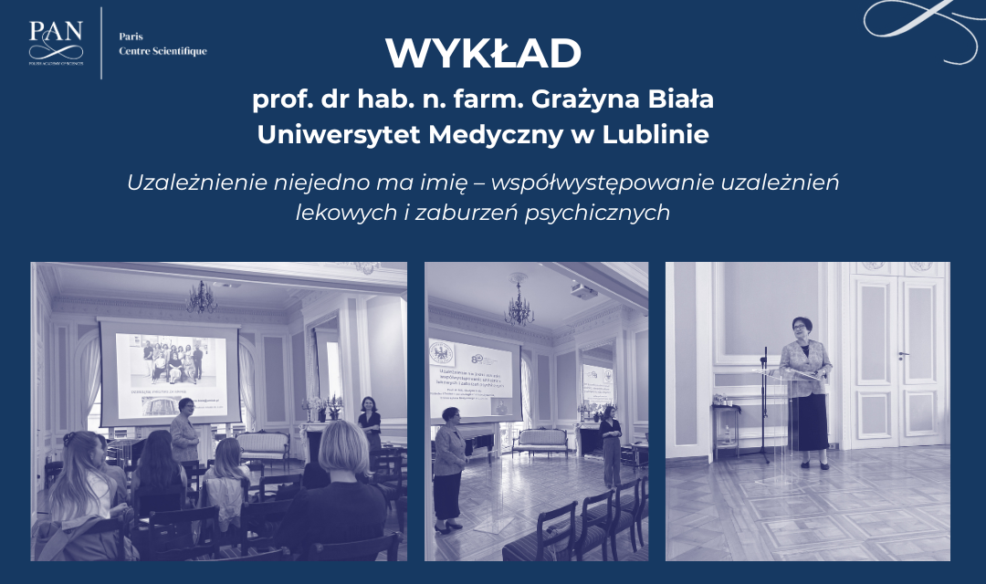 Relacja z&nbsp;wykładu: Uzależnienie niejedno ma&nbsp;imię – współwystępowanie uzależnień lekowych i&nbsp;zaburzeń psychicznych