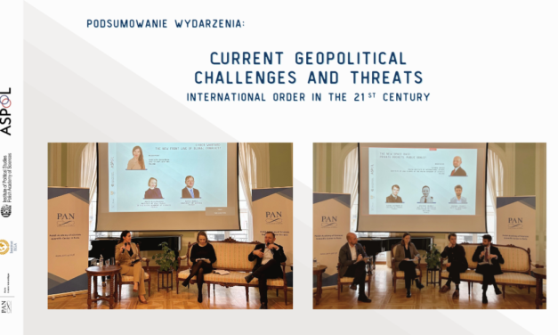 Podsumowanie konferencji „Current geopolitical challenges and threats: international order in&nbsp;the 21st century”